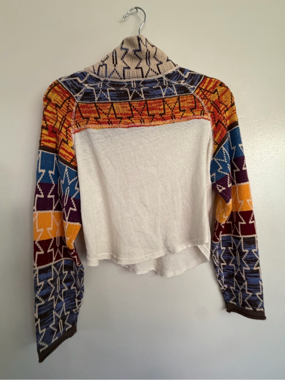Free People Freestyle Ski Sweater Top in Ivory XS